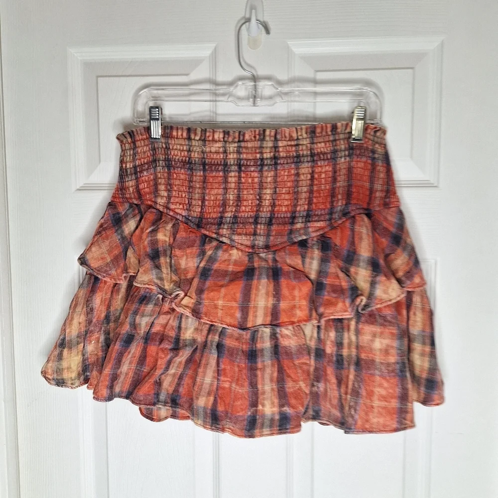 Oli and Hali “ Whittier 2 “ Washed Smocked Skort Size Large NEW - Picture 2 of 6